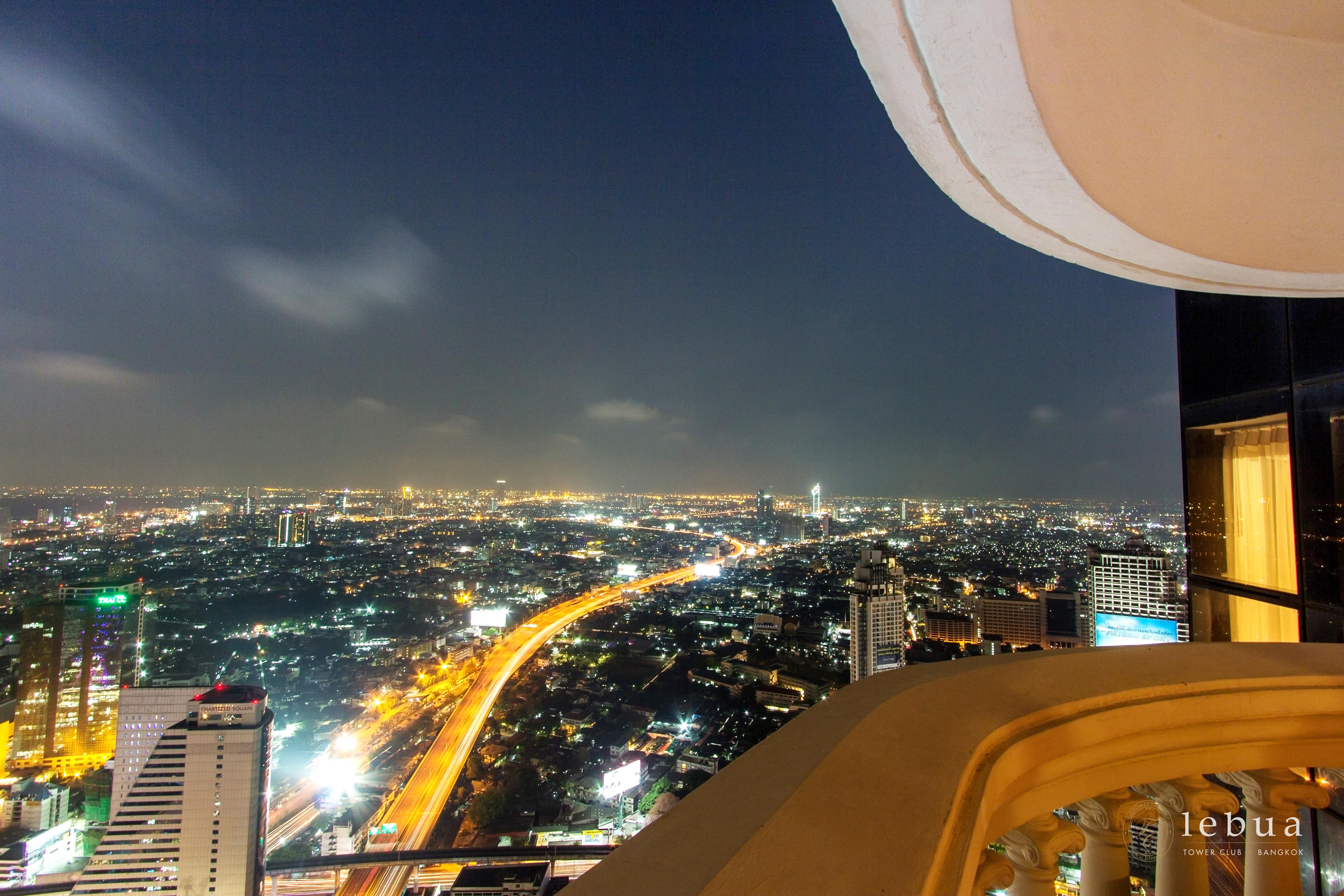 Tower Club At Lebua Hotel Bangkok Exterior photo View from the 39th floor